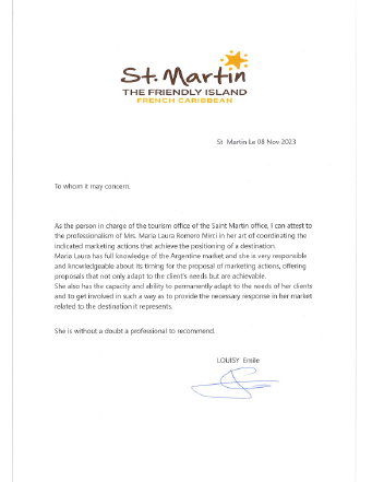 ST. MARTIN TOURISM